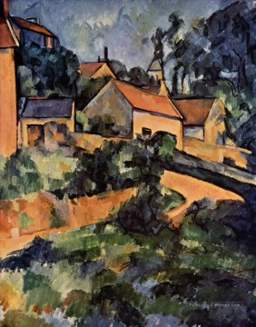 Tournant Road à Montgeroult Paul Cézanne Peinture à l'huile